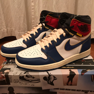 ナイキ(NIKE)のAIR JORDAN 1 RETRO HI NRG Union LA 29cm(スニーカー)