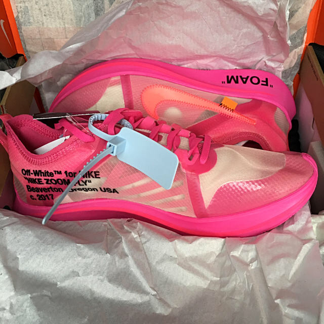 NIKE(ナイキ)の28 NIKE ZOOM FLY SP ×OFF WHITE メンズの靴/シューズ(スニーカー)の商品写真