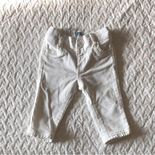 ベビーギャップ(babyGAP)のbabyGAP ☆ コーデュロイパンツ 白(パンツ)