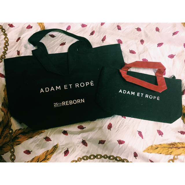 Adam et Rope'(アダムエロぺ)のAdam et Rope’ トート&ポーチ セット♡ レディースのバッグ(トートバッグ)の商品写真