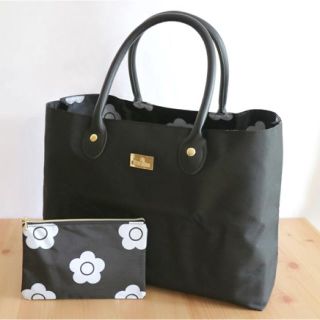 マリークワント(MARY QUANT)の【はりー♡様専用】InRed10月号付録 マリークヮントトート&デイジー柄ポーチ(トートバッグ)