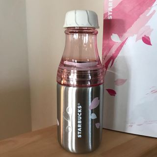 スターバックスコーヒー(Starbucks Coffee)のさくら2016 ステンレスサニーボトルカーム 500ml(タンブラー)