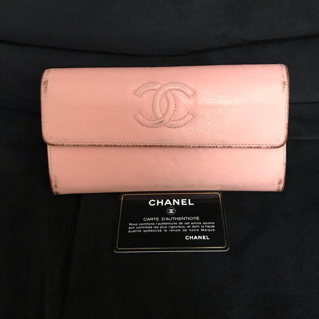 CHANEL シャネル 財布 使用感ありの為激安出品！！ピンク