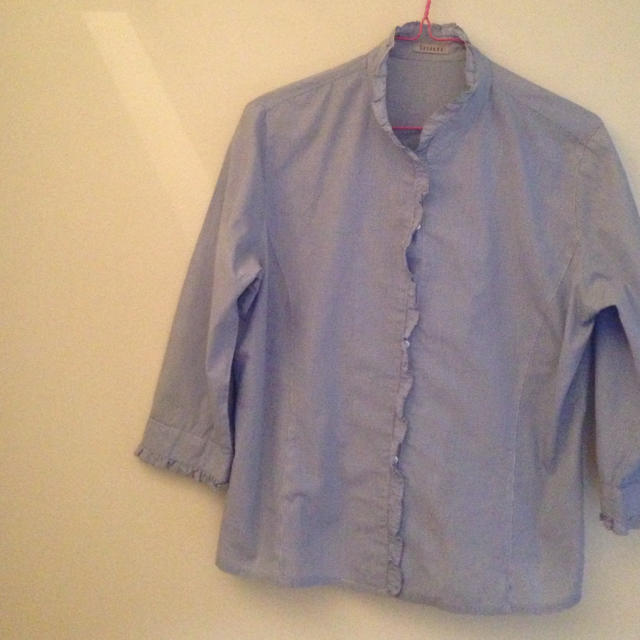 blue shirts 3sets＊ レディースのトップス(シャツ/ブラウス(半袖/袖なし))の商品写真