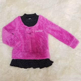 ベビードール(BABYDOLL)の美品♡PINKHUNT♡もこもこファーチュニック(ニット)