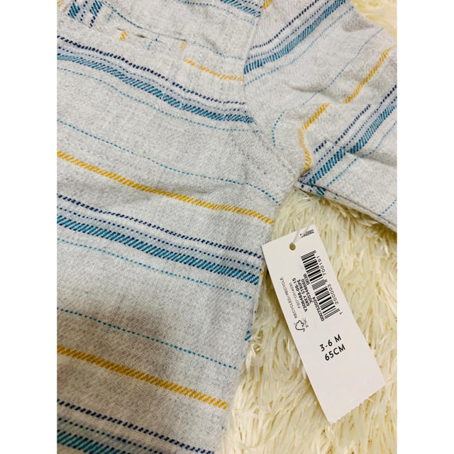 Old Navy(オールドネイビー)の新品 チェックシャツ65 キッズ/ベビー/マタニティのベビー服(~85cm)(Ｔシャツ)の商品写真