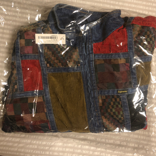 Supreme(シュプリーム)のSupreme  corduroy patchwork denim jacket メンズのジャケット/アウター(Gジャン/デニムジャケット)の商品写真
