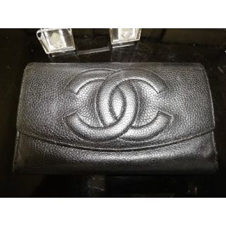 シャネル(CHANEL)のシャネル CHANEL キャビアスキン 長財布(財布)