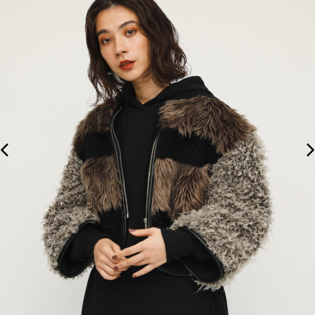 sly FAUX FUR COAT