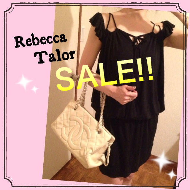 Rebecca Taylor(レベッカテイラー)の値下げ！レベッカ♡ワンピ レディースのワンピース(ひざ丈ワンピース)の商品写真