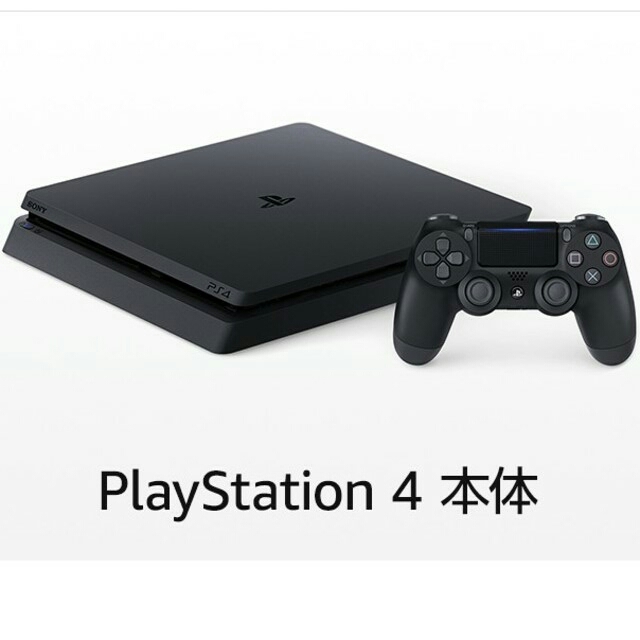 はじめましてPS4本体(500GB)コントローラー付き！！