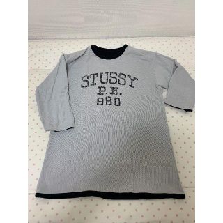 ステューシー(STUSSY)のold stussy リバーシブル 長袖Tシャツ Mサイズ(Tシャツ/カットソー(七分/長袖))