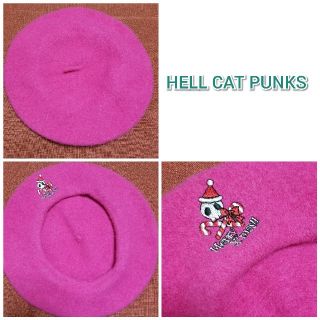 ヘルキャットパンクス(HELLCATPUNKS)のHELL CAT PUNKS●ベレー帽 今月末までの出品(ハンチング/ベレー帽)