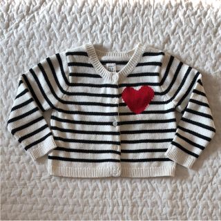 ベビーギャップ(babyGAP)の超美品☆babyGAP ☆ ボーダーカーディガン(カーディガン)