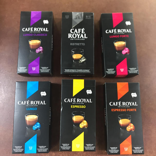 yummy様  CAFE ROYAL カプセル 25箱セット 食品/飲料/酒の飲料(コーヒー)の商品写真