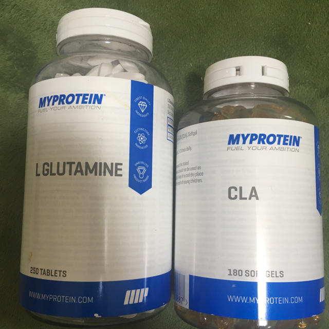 MYPROTEIN(マイプロテイン)のマイプロテイン  CLA グルタミンセット スポーツ/アウトドアのトレーニング/エクササイズ(トレーニング用品)の商品写真