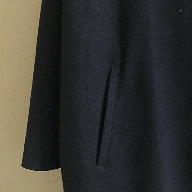 MUJI (無印良品)(ムジルシリョウヒン)の無印良品 コクーンコート レディースのジャケット/アウター(ノーカラージャケット)の商品写真