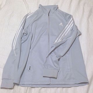 アディダス(adidas)のみず色 adidasジャージ(トレーナー/スウェット)