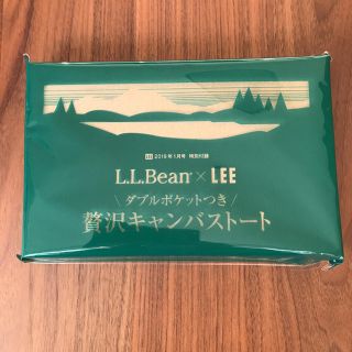 エルエルビーン(L.L.Bean)のLEE  1月号付録 LL Been キャンパストート(ファッション)