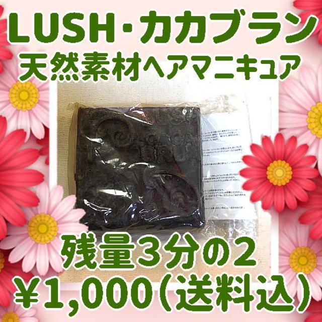 LUSH(ラッシュ)の【LUSH･カカブラン】オーガニック素材のヘアマニキュア コスメ/美容のヘアケア/スタイリング(カラーリング剤)の商品写真