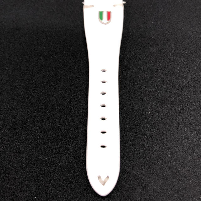GAGA MILANO 48mm ベルトレザーイタリアホワイト時計