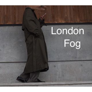 London Fog ビッグサイズトレンチダブルコート カーキ www