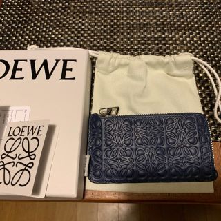 ロエベ(LOEWE)の新品未使用 ロエベ コインケース カードケース  ネイビー  LOEWE(コインケース)