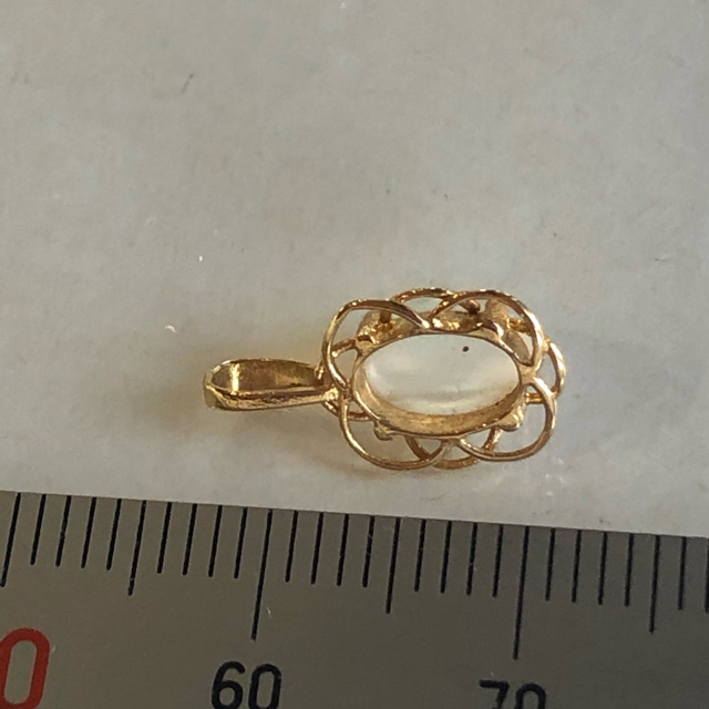 K18 ペンダントヘット レディースのアクセサリー(ネックレス)の商品写真