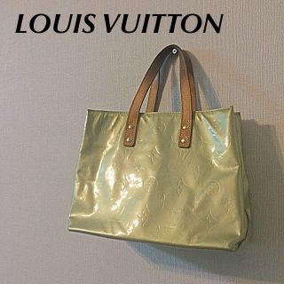 ルイヴィトン(LOUIS VUITTON)の格安⭐️正規品ヴェルニ リードグリーン(ハンドバッグ)