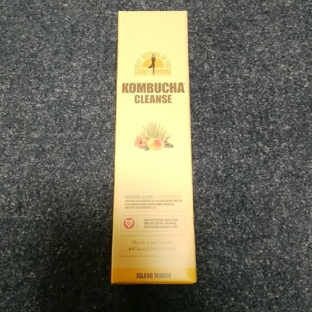 Konbucha cleanse　コンブチャ