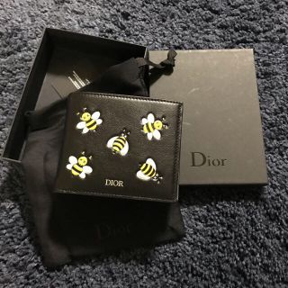 ディオールオム(DIOR HOMME)のKaws Dior Wallet お財布 黒 日本限定(財布)