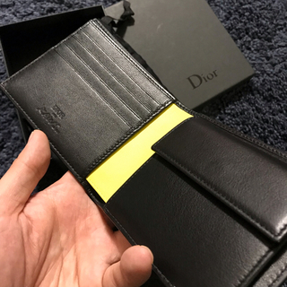 DIOR HOMME - Kaws Dior Wallet お財布 黒 日本限定の通販 by Aether 