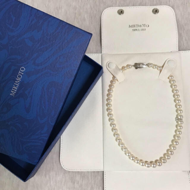 MIKIMOTO(ミキモト)のMIKIMOTO パールネックレス 7-7.5㎜ 38.5㎝ レディースのアクセサリー(ネックレス)の商品写真