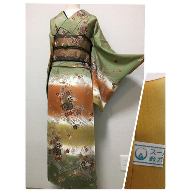 送料無料新品 専用!
裄直し代込みです。
着物 手描き友禅・金彩加工の通販 by 蛍|ラクマ セール得価