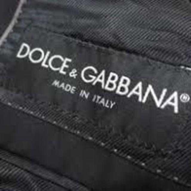 DOLCE&GABBANA(ドルチェアンドガッバーナ)の☆DOLCE&GABBANAヴァージンウールブラックシャドーストライプスーツ メンズのスーツ(セットアップ)の商品写真