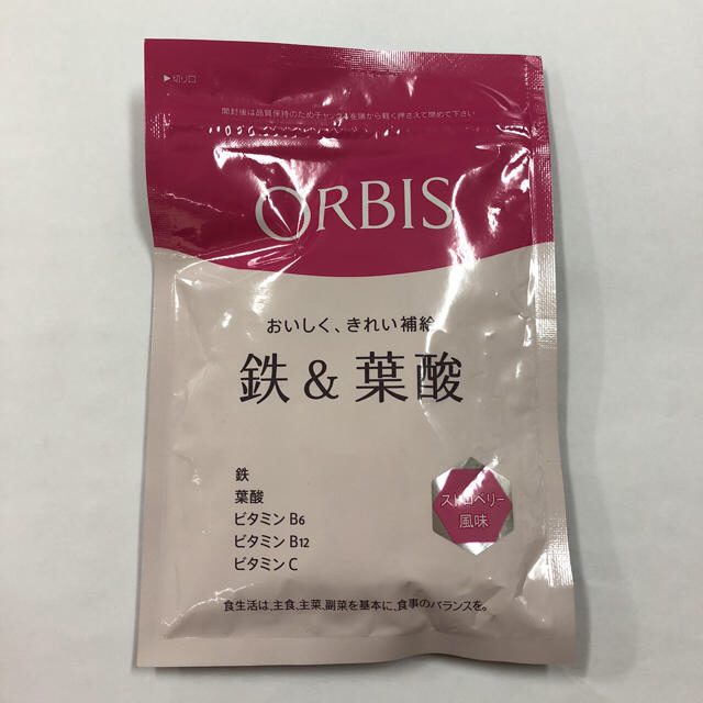 ORBIS(オルビス)のオルビス鉄＆葉酸未開封 食品/飲料/酒の健康食品(ビタミン)の商品写真