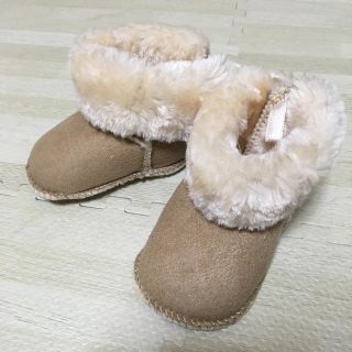 エイチアンドエム(H&M)のムートンブーツ ベビー9.5cm(ブーツ)