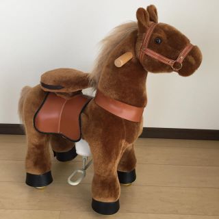 ☆美品☆ ラングスジャパン エコポニー 現行型 耐荷重～30kg 乗用玩具 馬