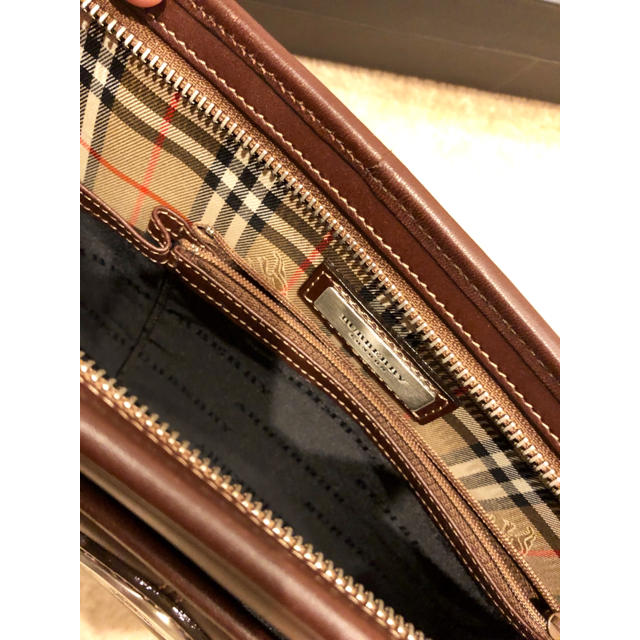 BURBERRY(バーバリー)のバーバリー セカンドバック 訳あり特価 メンズのバッグ(セカンドバッグ/クラッチバッグ)の商品写真