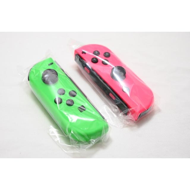 エンタメ/ホビー新品　任天堂Switch専用 Joy-Con ネオングリーン ネオンピンク