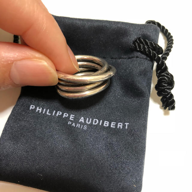 Philippe Audibert(フィリップオーディベール)のPHILIPPE AUDIBERT  4ラインリング レディースのアクセサリー(リング(指輪))の商品写真