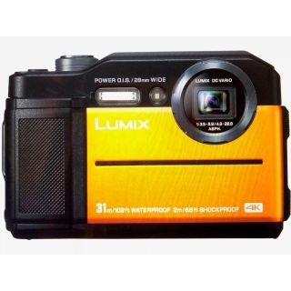 ■Panasonic　LUMIX DC-FT7-D オレンジ(DC-FT7-D)(コンパクトデジタルカメラ)