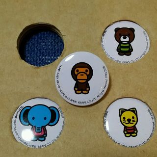 アベイシングエイプ(A BATHING APE)のAPE 缶バッチ(その他)