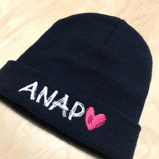 アナップ(ANAP)のANAP ニット帽 美品(ニット帽/ビーニー)