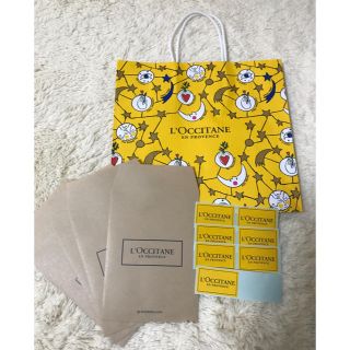 ロクシタン(L'OCCITANE)のロクシタン ショップ袋、プレゼント袋、シール セット(ショップ袋)