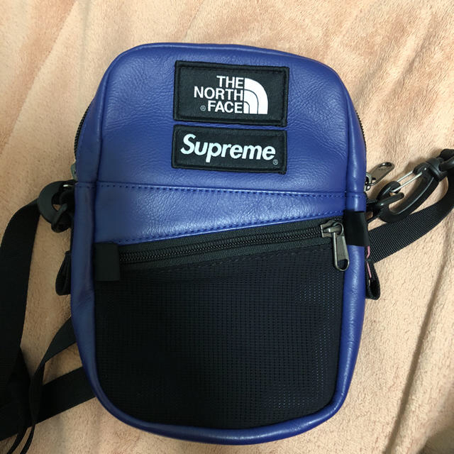 supreme the north face ショルダーバッグ パープル