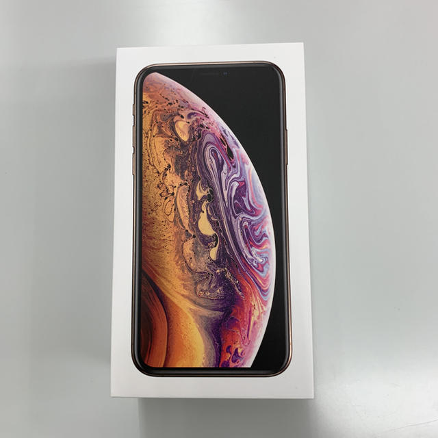 新品未使用 iphoneXS 64GB ゴールド SIMロック解除済み