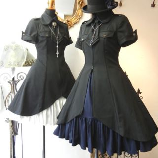 ATELIER BOZ - 軍服ワンピース ネイビーの通販 by R's shop