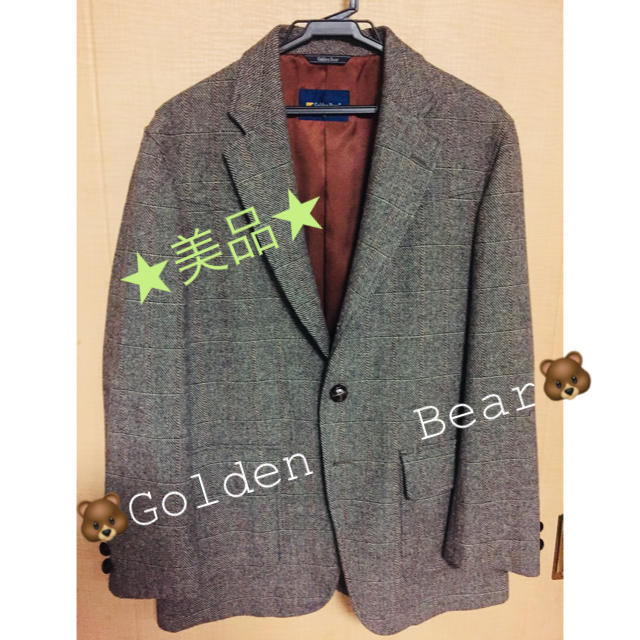 Golden Bear(ゴールデンベア)の★美品★メンズテーラードジャケット Golden Bear サイズM メンズのジャケット/アウター(テーラードジャケット)の商品写真