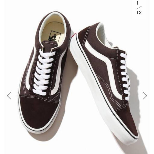 24センチVANS オールドスクール チョコレート 24